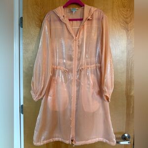 Sheer Hooded Overcoat Gabriella Karefa Johnson X Target Collab